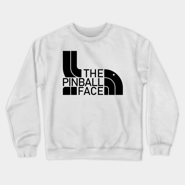 The Pinball Face Crewneck Sweatshirt by Uwantmytees